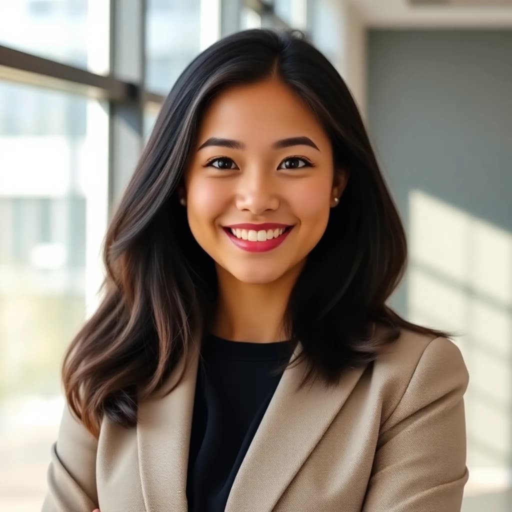 AI generated LinkedIn profile photo with natural light - SelfAI AI headshot generator