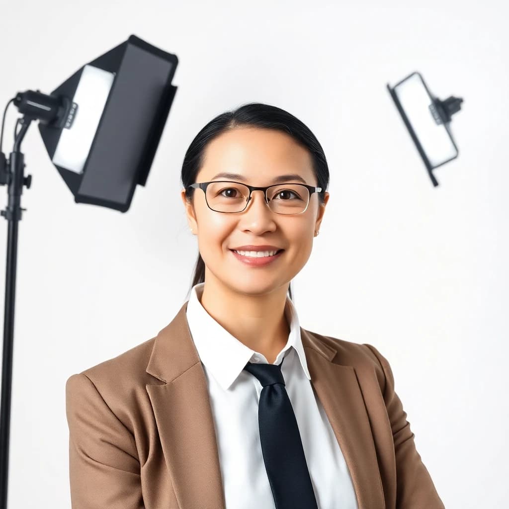 AI generated classic studio portrait - SelfAI AI headshot generator